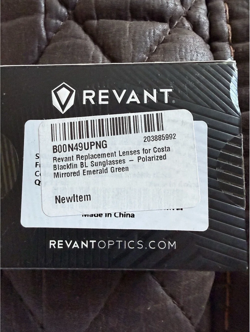 Revant Lens  Costa Blackfin BL Sunglass Polarized Replace Emerald Green Mirrored